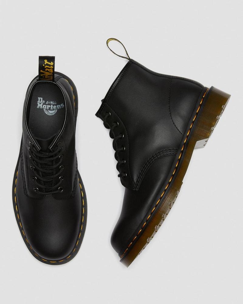 Botines Dr Martens 101 Cuero Mujer Negros | MX 99KOR